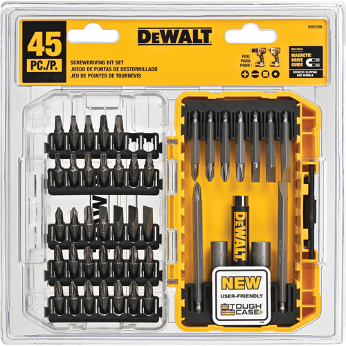 45 Piece Screwdriving Set with ToughCase&reg;+ System Distribution Industrielle GC