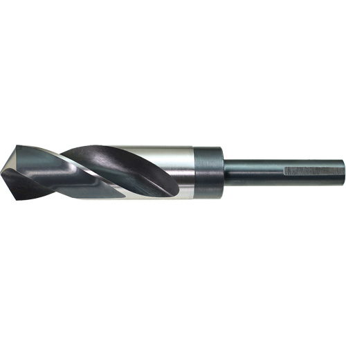 DRILLCO 3-Flat S&D Reduced Shank Drill Bit, 9/16", High Speed Steel, 3" Flute, 118° Point Distribution Industrielle GC