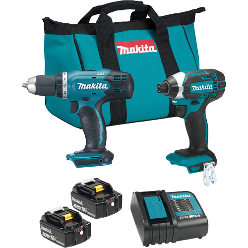 Ensemble de 2 outils LXT, 18 V Distribution Industrielle GC