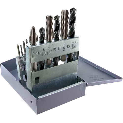 Jeu de tarauds & forets DRILLCO, 18 morcea Distribution Industrielle GC