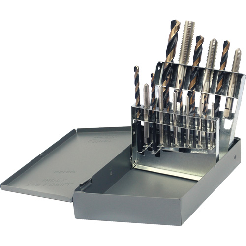 Jeu de tarauds & forets DRILLCO, 18 morcea Distribution Industrielle GC