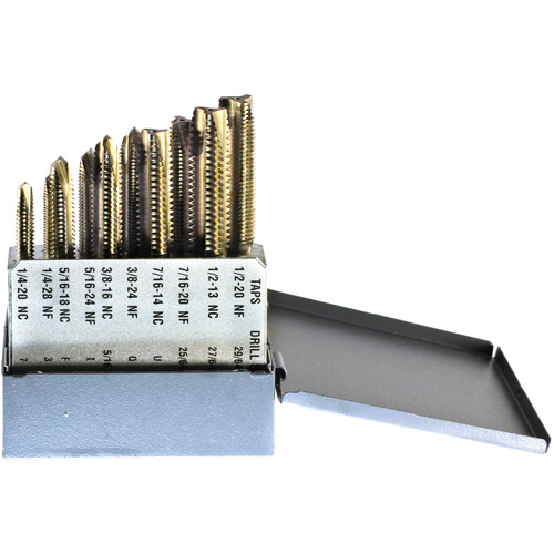 DRILLCO Tap Set, 10 Pieces Distribution Industrielle GC