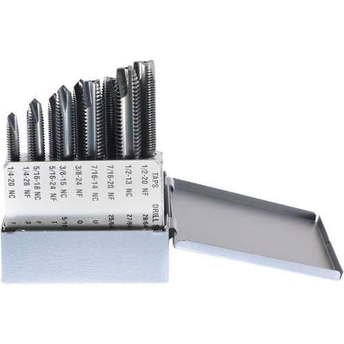 Jeu de tarauds DRILLCO, 10 morcea Distribution Industrielle GC
