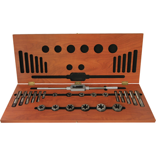 Jeu de tarauds et fili&egrave;res hexagonales DRILLCO, 18 Morcea Distribution Industrielle GC