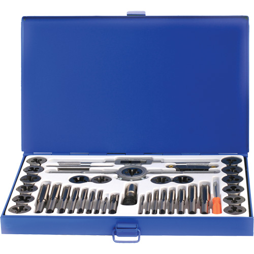 Jeu de tarauds et fili&egrave;res fractionnaires DRILLCO, 40 Morcea Distribution Industrielle GC