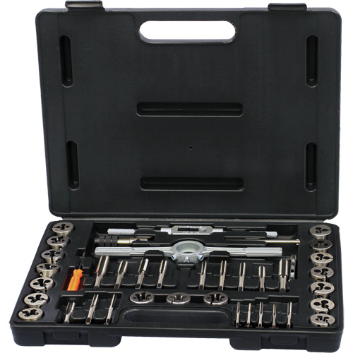 DRILLCO Metric Tap & Die Set, 36 Pieces Distribution Industrielle GC