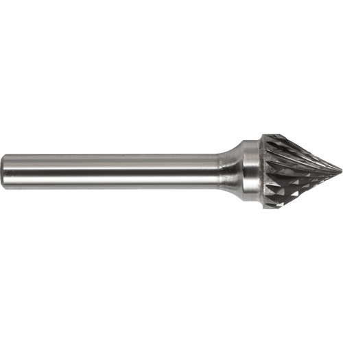 DRILLCO Double Cut 60° Cone Burr, SJ-1 Distribution Industrielle GC