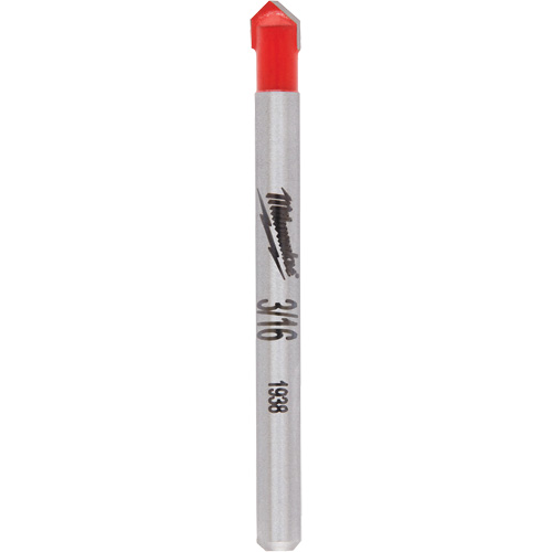 Foret pour verre et carreaux, 3/16", Carbure Distribution Industrielle GC