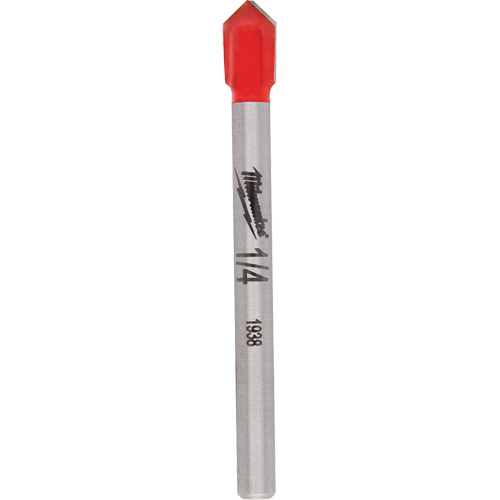 Foret pour verre et carreaux, 1/4", Carbure Distribution Industrielle GC