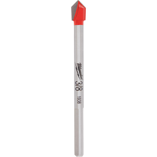 Foret pour verre et carreaux, 3/8", Carbure Distribution Industrielle GC