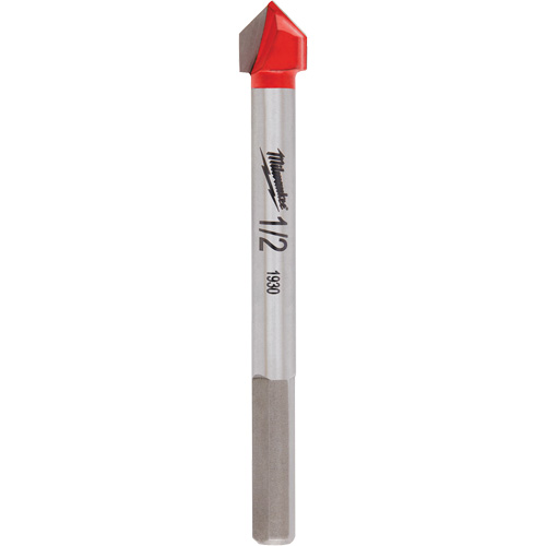 Foret pour verre et carreaux, 1/2", Carbure Distribution Industrielle GC