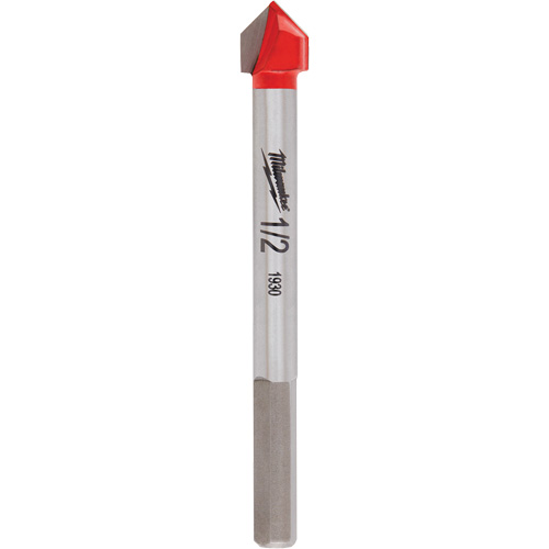 Jeu de forets pour verre et carreaux, 4 morceaux, Carbure Distribution Industrielle GC