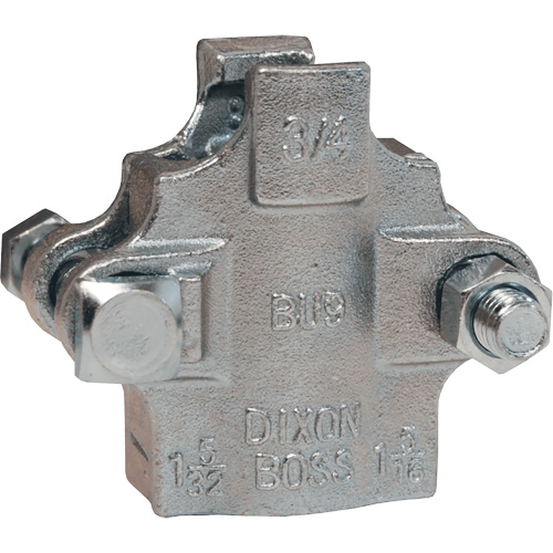 Boss&reg; Clamp 2 Bolt Type with 2 Gripping Fingers Distribution Industrielle GC