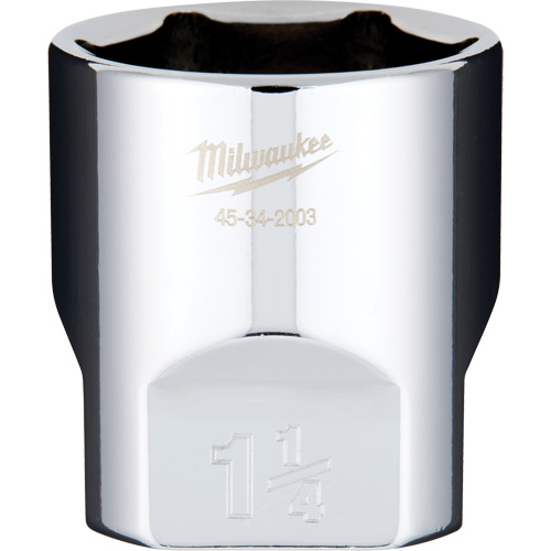 SAE Socket with Four Flat Sides, 1-1/4", 1/2" Drive, 6 Points Distribution Industrielle GC