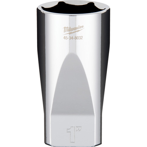 Douille SAE avec c&ocirc;t&eacute;s Four Flats, 1", Prise 3/8", 6 pans, Profond Distribution Industrielle GC