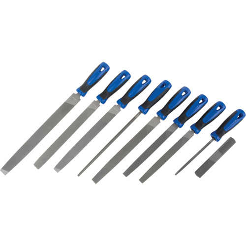 File Set with Handles, 9 Pcs Distribution Industrielle GC