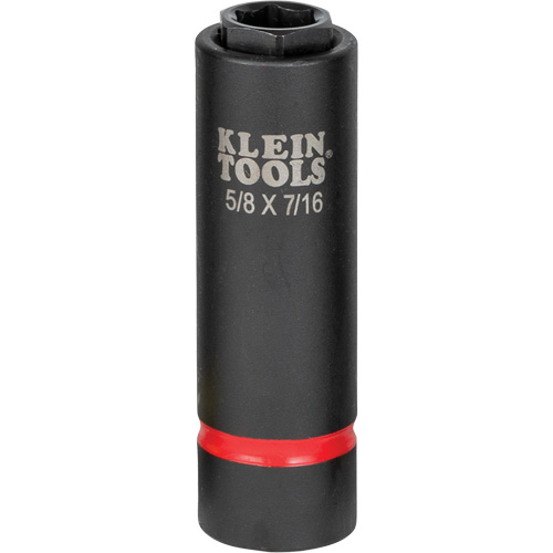 2-in-1 Socket, Impact, 7/16", 5/8" Drive, 6 Points Distribution Industrielle GC