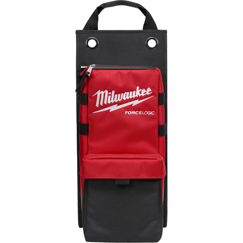 Sac pour sertisseur/coupe-c&acirc;bles polyvalent, Nylon, 2 pochettes, Noir/Rouge Distribution Industrielle GC