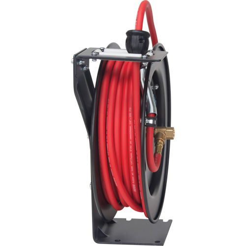 Hose Reel, Air/Water, 1/4" x 35', Single Hose, 300 psi Distribution Industrielle GC