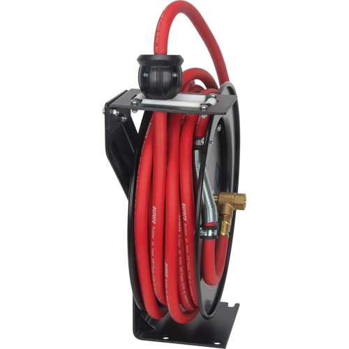 Hose Reel, Air/Water, 3/8" x 35', Single Hose, 300 psi Distribution Industrielle GC