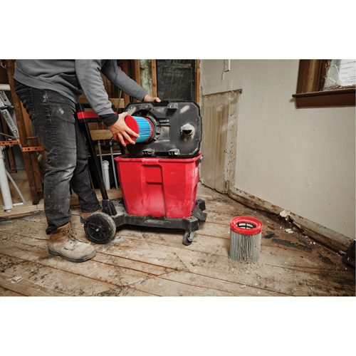 Filtre grand format &agrave; haute efficacit&eacute; pour aspirateur sec/humide, Cartouche, Pour 12 gal. US/9 gal. US/6 gal. US Distribution Industrielle GC