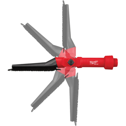 Brosse pivotante &agrave; profil bas Air-Tip Distribution Industrielle GC