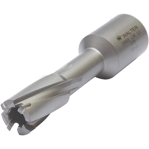 Outil de coupe annulaire avec mandrin soud&eacute;, Diam&egrave;tre de 12 mm, Carbure, Profondeur de la coupe de 30 mm, Tige 3/4" Distribution Industrielle GC