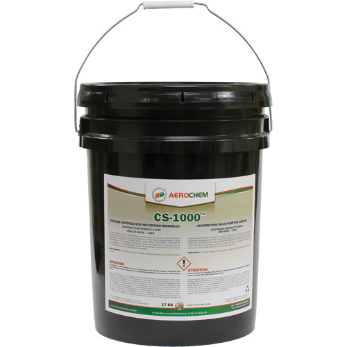 AEROCHEM CS-1000 Multi-Purpose Tacky Grease, 17 kg, Pail Distribution Industrielle GC
