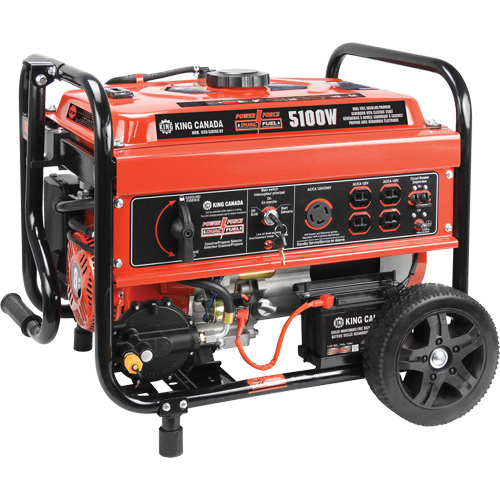 G&eacute;n&eacute;ratrice &agrave; essence/au propane &agrave; d&eacute;marreur &eacute;lectrique Distribution Industrielle GC