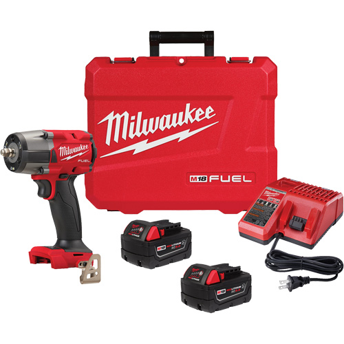 Ensemble cl&eacute; &agrave; chocs de couple moyen M18 Fuel avec bague de friction, 18 V, Mandrin 3/8" Distribution Industrielle GC