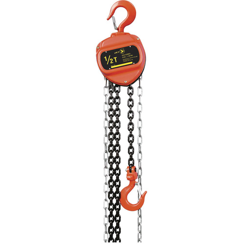 VCH Series Chain Hoist, 20' Lift, 2200 lbs. (1 tons) Capacity, Heat-Treated Alloy Steel Chain Distribution Industrielle GC