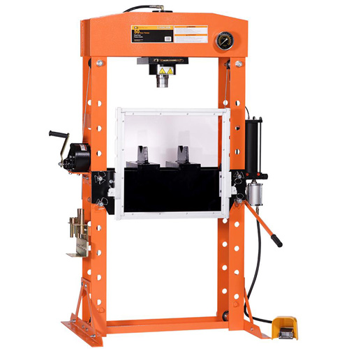Super Heavy-Duty Shop Press, 50 Ton(s) Capacity Distribution Industrielle GC