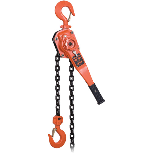 Palan &agrave; chaîne &agrave; levier s&eacute;rie KLP pour usage intensif, Lev&eacute;e 5', Cabacit&eacute; 6000 lb (3 tonnes) Distribution Industrielle GC