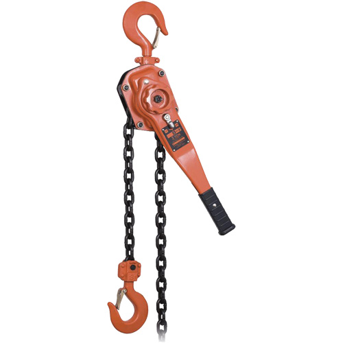 KLP-300L-5 Palan &agrave; chaîne &agrave; levier robuste s&eacute;rie KLP avec protection contre la surcharge, Lev&eacute;e 5', Cabacit&eacute; 6000 lb (3 tonnes) Distribution Industrielle GC