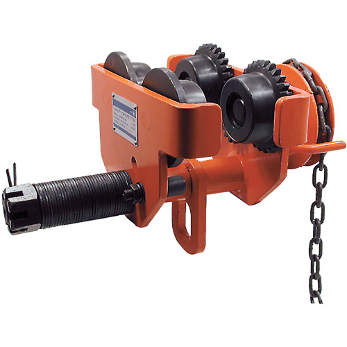 Chariot &agrave; engrenage pour usage intensif s&eacute;rie SGT, 10 000 lb (5 tonnes) Capacit&eacute;, 4-1/2" - 8-1/32" Distribution Industrielle GC