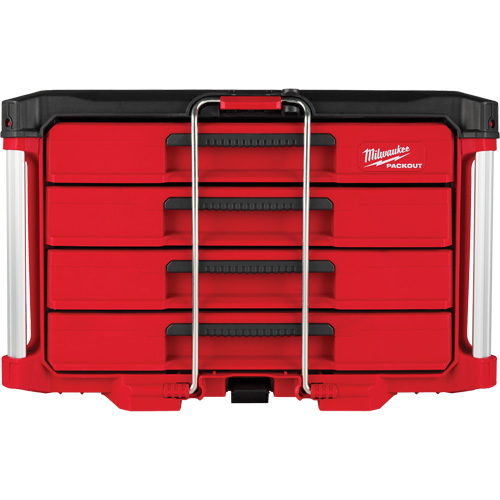 Boîte &agrave; outils avec 4 tiroirs PackOut, 16-3/10" x 22-1/5" x 14-3/10", Rouge Distribution Industrielle GC