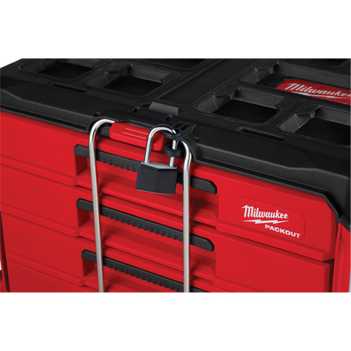 Boîte &agrave; outils avec 4 tiroirs PackOut, 16-3/10" x 22-1/5" x 14-3/10", Rouge Distribution Industrielle GC