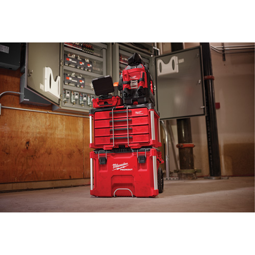 Boîte &agrave; outils avec 4 tiroirs PackOut, 16-3/10" x 22-1/5" x 14-3/10", Rouge Distribution Industrielle GC