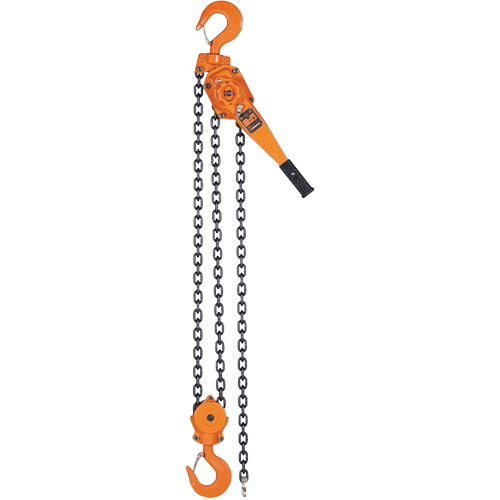 KLP-600L-5 KLP Series Lever Chain Hoists, 5' Lift, 12000 lbs. (6 tons) Capacity, Steel Chain Distribution Industrielle GC