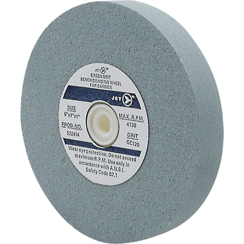 GC675C Meules pour rectifieuses d'&eacute;tabli, 6" x 3/4", Arbre 1", Carbure de silicium Distribution Industrielle GC