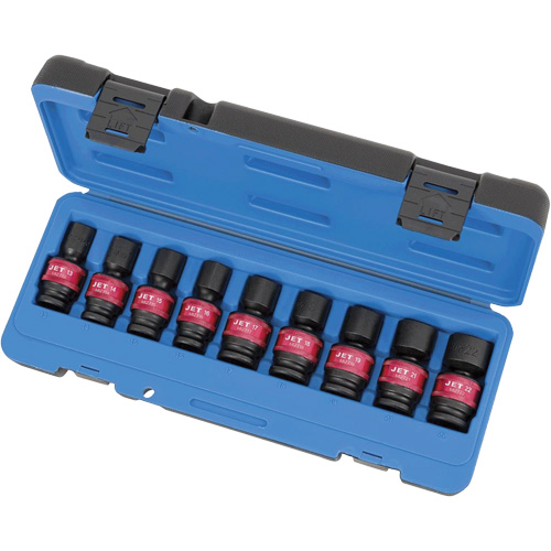 PSU912M Jeux de douilles universelles, 9 Mcx, Chocs, Prise de 1/2" Distribution Industrielle GC