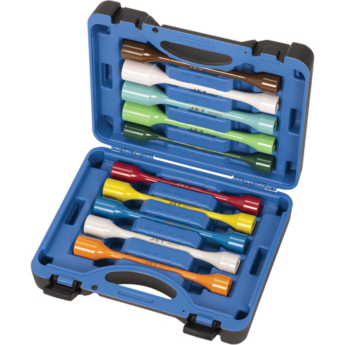JTLS-1210S Jeux de douilles limiteurs de couple, Prise 1/2", Couple de 65 lb-pi/80 lb-pi/100 lb-pi/120 lb-pi/140 lb-pi/45 lb-pi/135 lb-pi, Multiple Distribution Industrielle GC