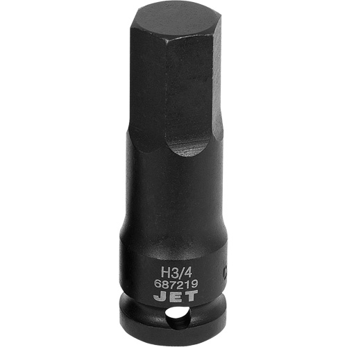 Impact Socket Bits, Hex, 3/4" x 1/2" Drive Distribution Industrielle GC