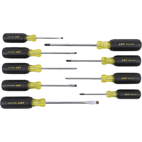 JKS-9S Screwdriver Sets, 9 Pcs. Distribution Industrielle GC