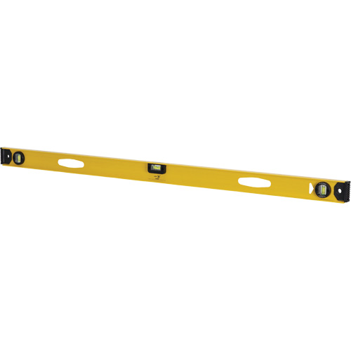 Niveau, Poutre en I, 48" lo, Aluminium, 3, Non magn&eacute;tique Distribution Industrielle GC