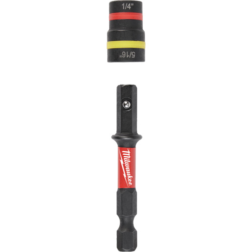 Shockwave Impact Duty Quik-Clear 2-in-1 Nut Driver, 5/16"/1/4" Drive, 2-1/4" L, Magnetic Distribution Industrielle GC