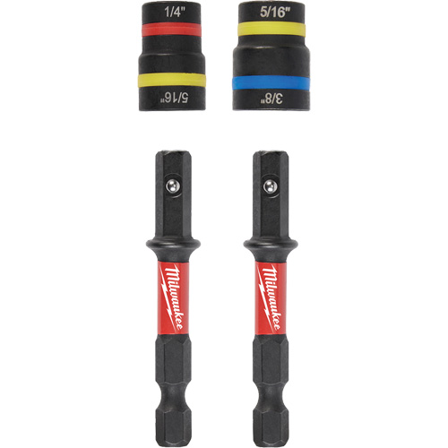 Shockwave Impact Duty Quik-Clear 2-in-1 Nut Driver Set, 5/16"/1/4"/3/8" Drive, 2-1/2" L, Magnetic Distribution Industrielle GC