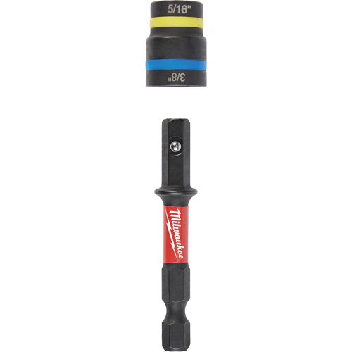 Shockwave Impact Duty Quik-Clear 2-in-1 Nut Drivers, 5/16"/3/8" Drive, 2-1/2" L, Magnetic Distribution Industrielle GC