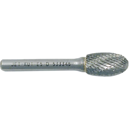 E3-DC JET-KUT&reg; GP Oval Shape Carbide Bur, 3/8" Dia. Distribution Industrielle GC