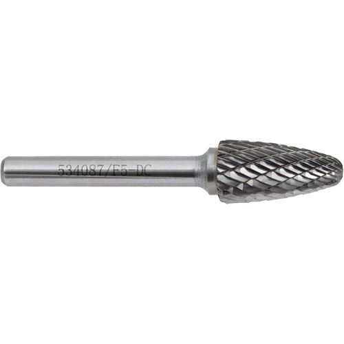 F3-DC JET-KUT&reg; Tree Shape Bur (Radius End), 3/8" Dia. Distribution Industrielle GC